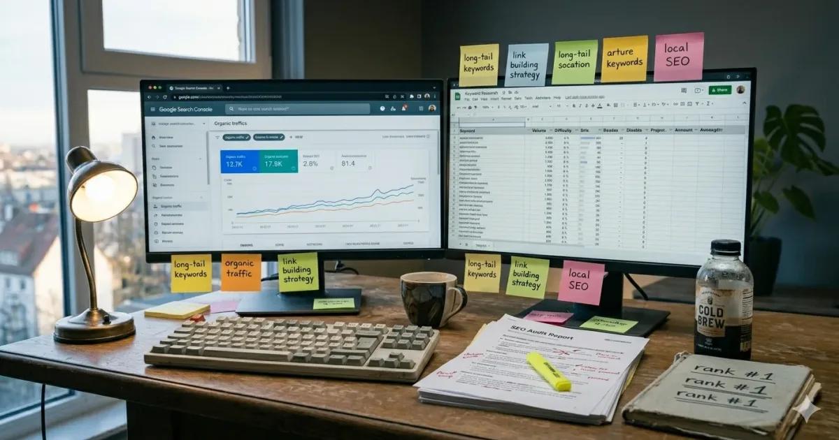 SEO-продвижение сайта в Google и анализ органического поискового трафика