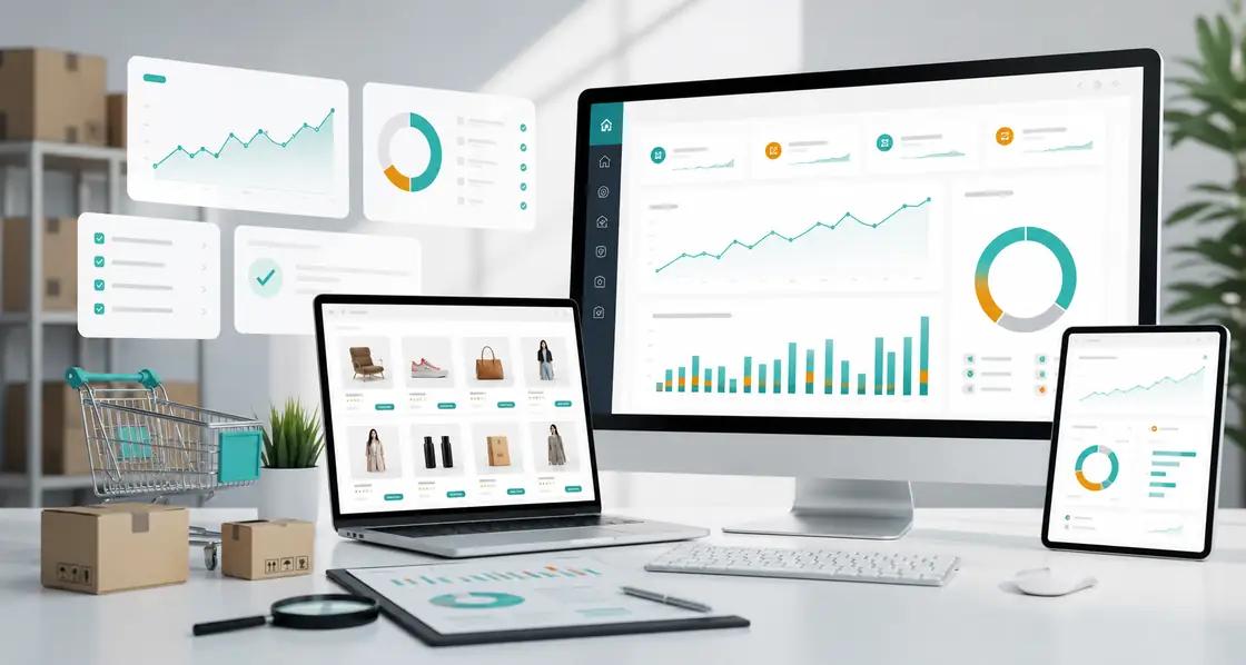 SEO-специалист анализирует структуру и поисковую видимость интернет-магазина